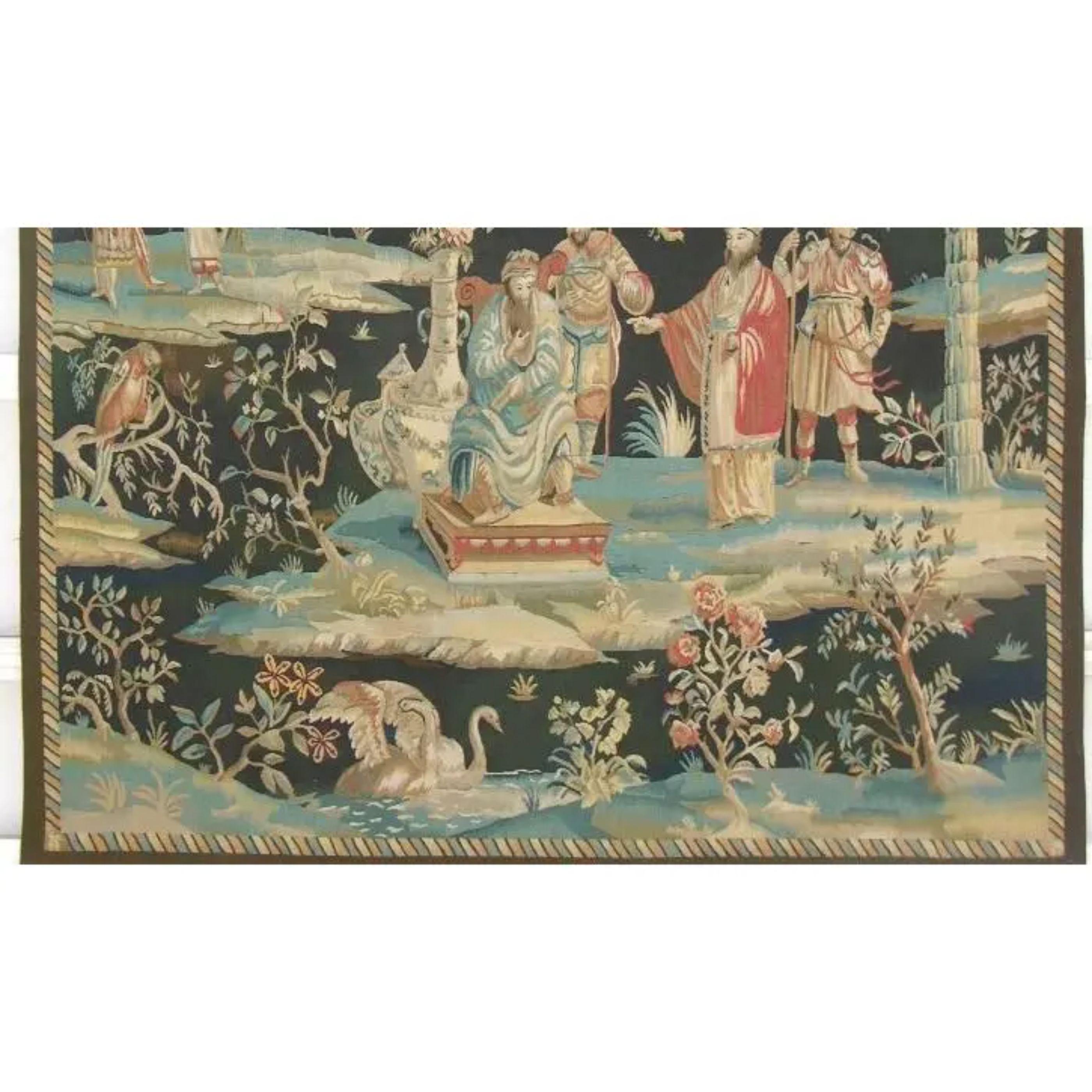 Weinlese-Wandteppich, der Könige darstellt 8.2X6.10 (Empire) im Angebot