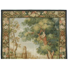 Vintage Tapestry Depicting Wildlife 6'2" X 4'2"