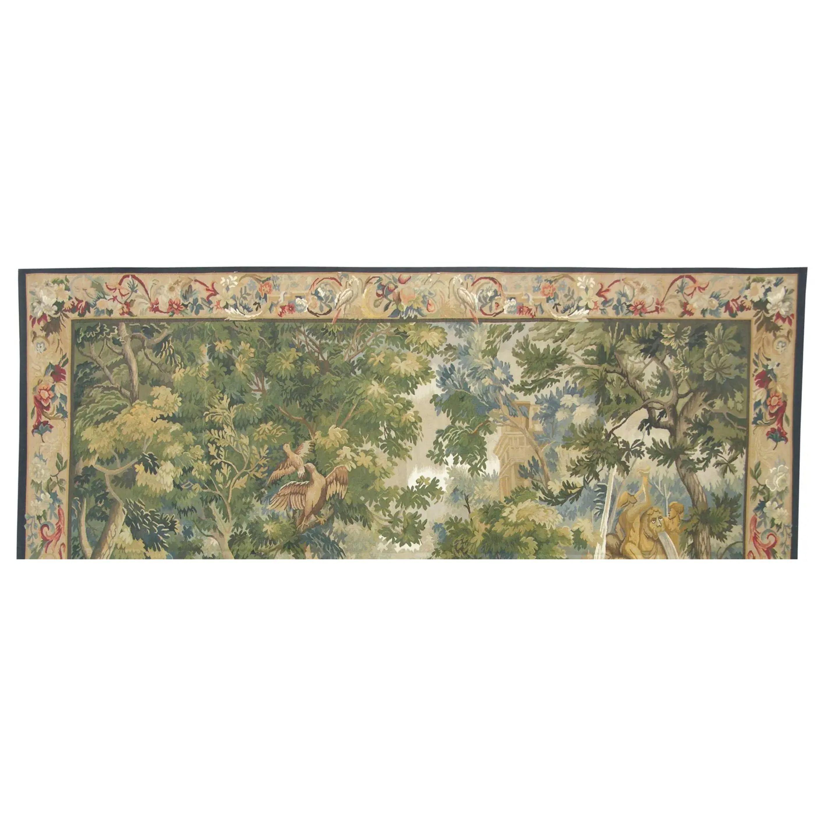 Empire Vintage Tapestry With Birds 7X5 For Sale