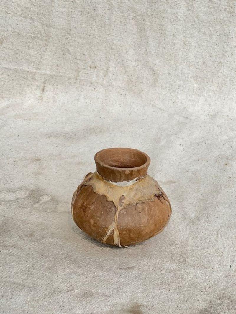 Mexican Vintage Tarahumara Pottery Vessel For Sale