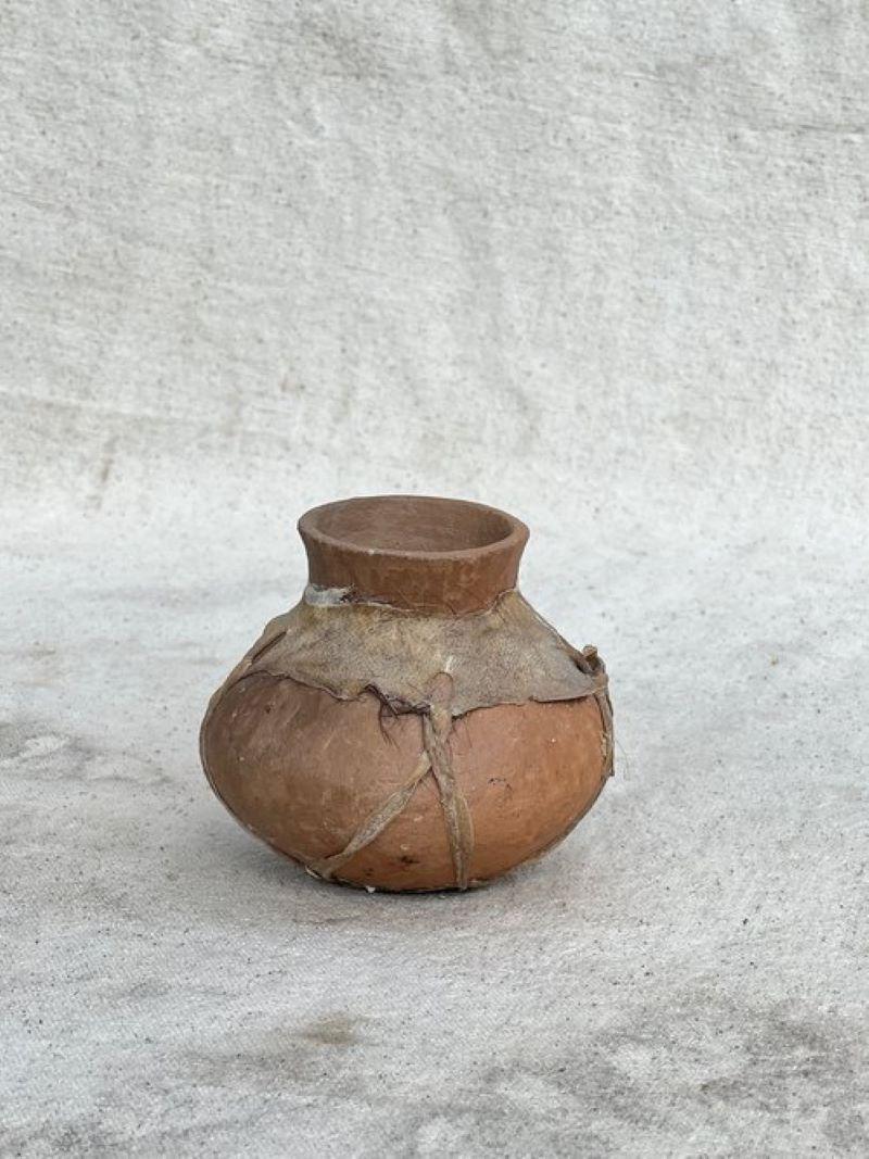 Hand-Crafted Vintage Tarahumara Pottery Vessel For Sale