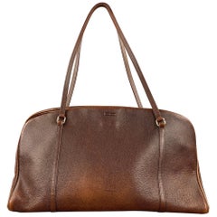 Bolso vintage TARDINI de piel marrón