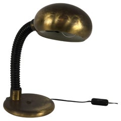 Vintage Targetti Metal Table Lamp 70s