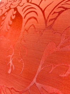 Vintage tasseled Scalamandre silk pillows/pair