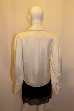Vintage Tatters Silk Shirt / Blouse
