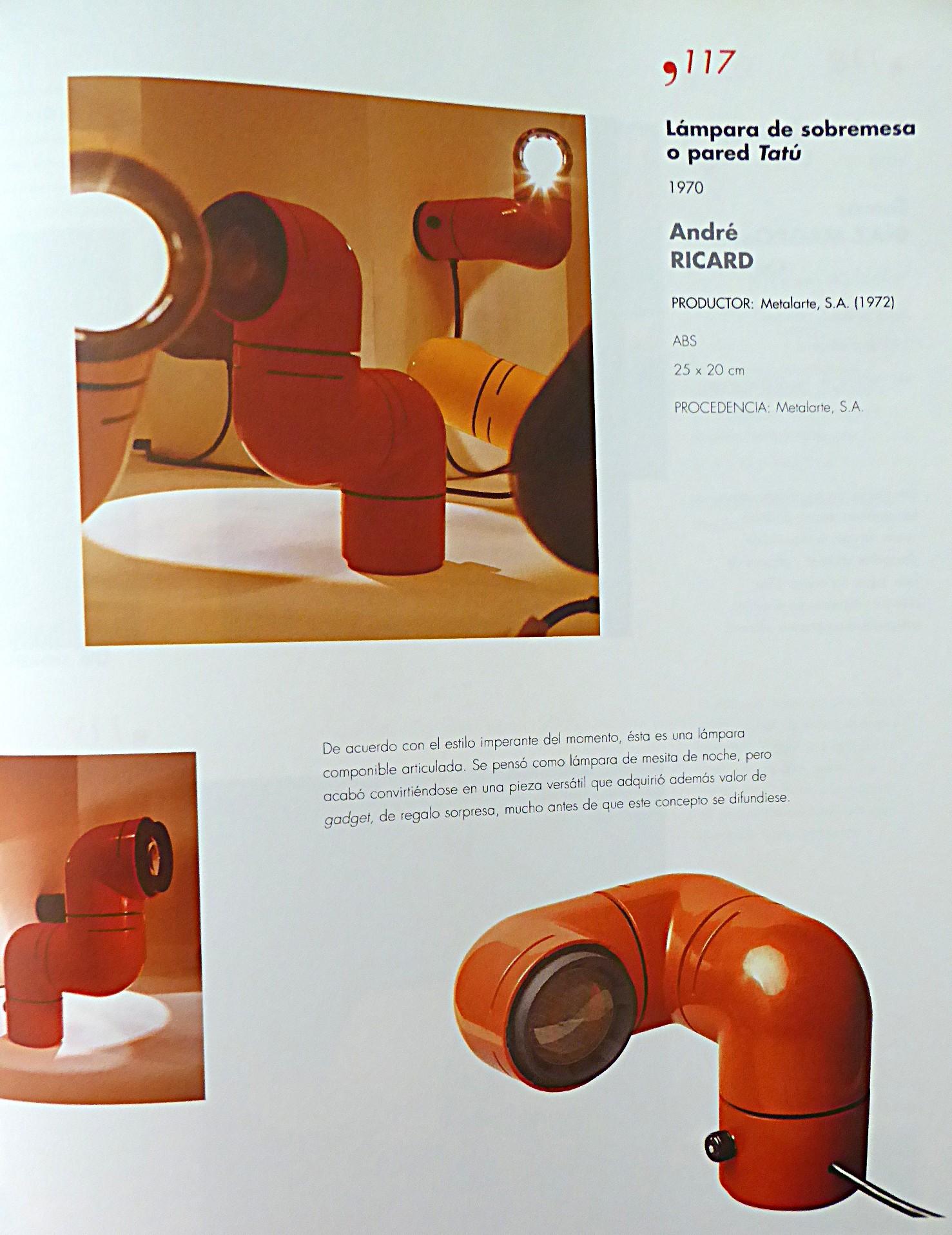 Vieille applique murale POP-OP Tatu, A. Ricard pour Metalarte, Espagne, 1970 en vente 9