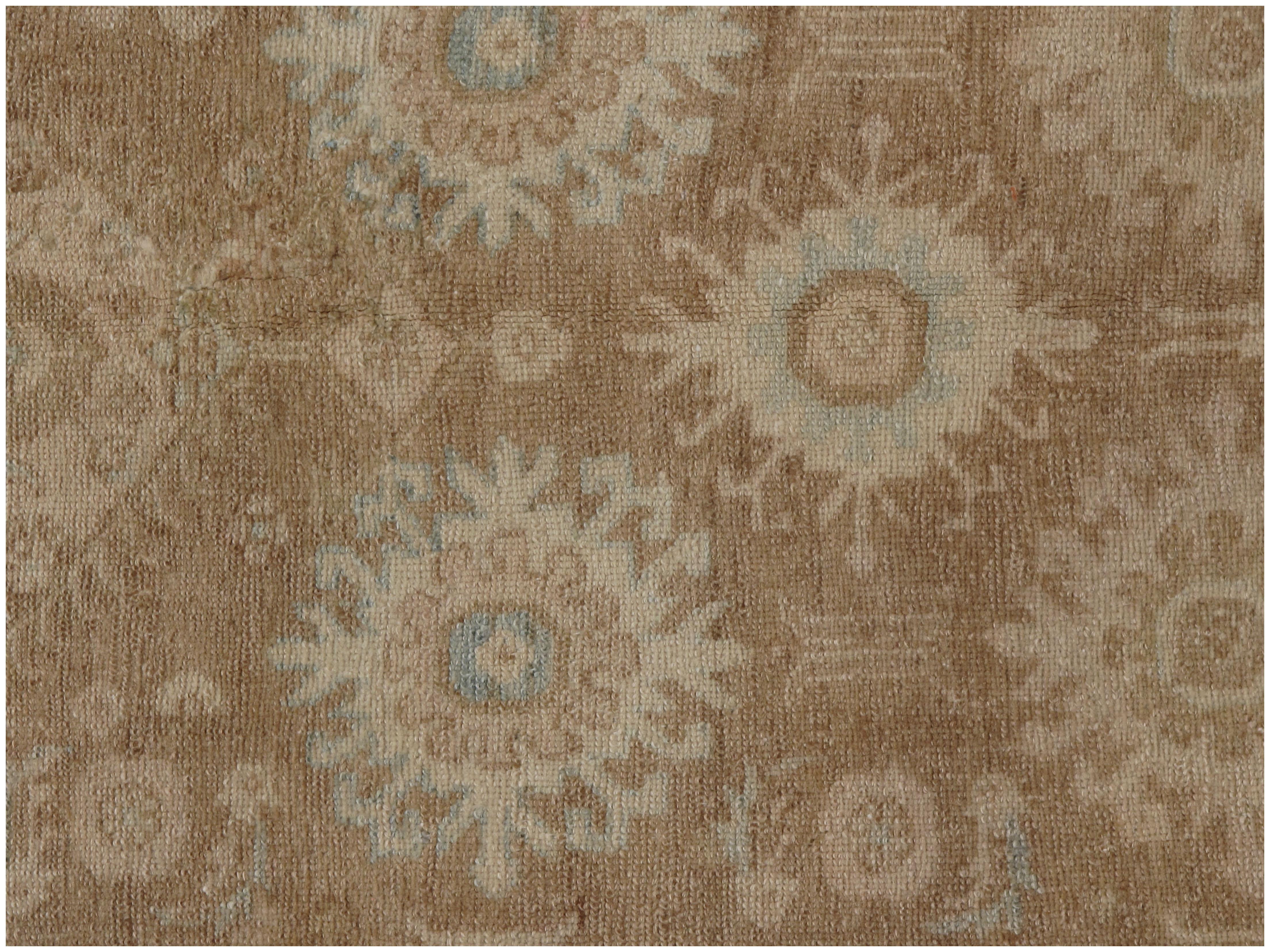 Traves de Mesa Turco Oushak Vintage Topo 3' x 9'7 en venta 2