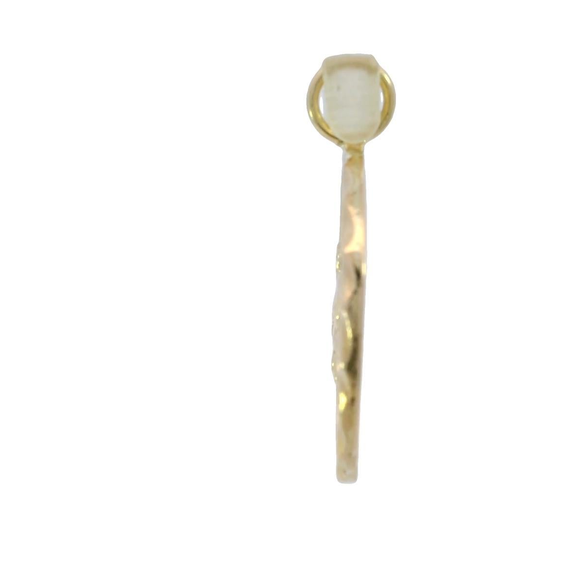 Pendentif Vintage Taurus Zodiac Or Jaune 12K 1.5