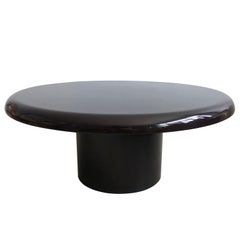 Vintage Tavolo Tondara Resin Coffee Table by Vico Magistretti for Artemide