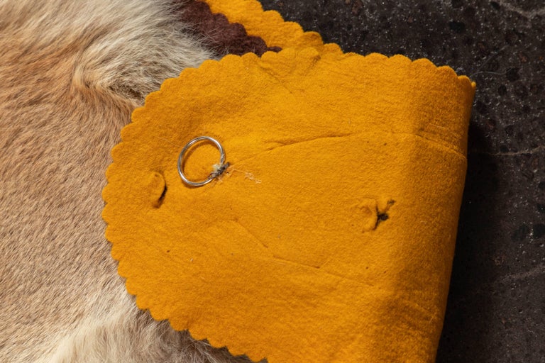 Vintage Taxidermy Mountain Lion Skin Rug For Sale at 1stdibs