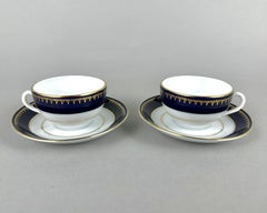 Vintage-Tee-/Kaffeeservice Zsolney Ungarn, 1960er Jahre