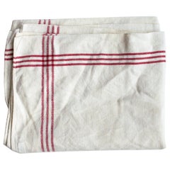 Vintage Tea or Kitchen Towels in Cotton from Sweden, Early 1900s