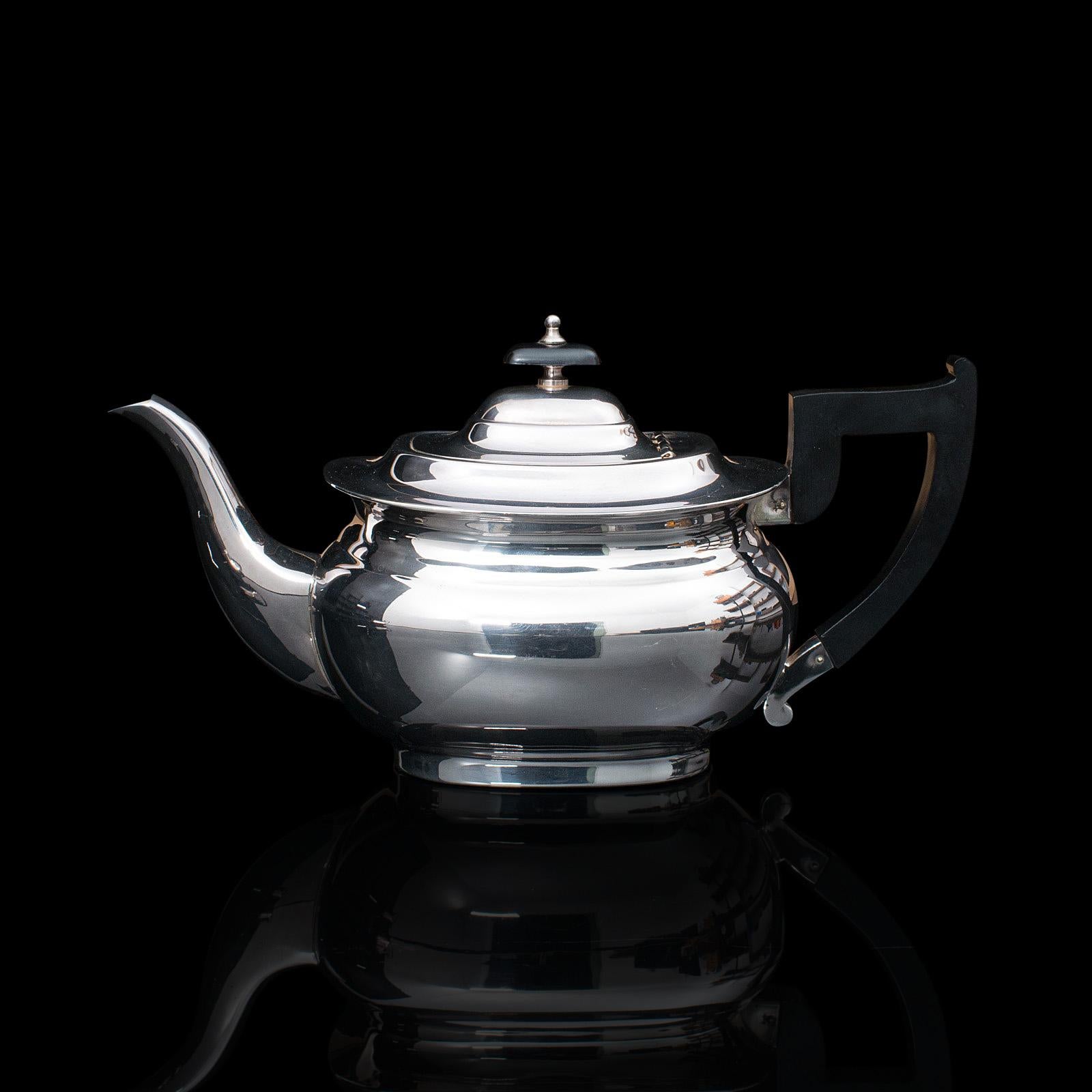 silverplate teapot
