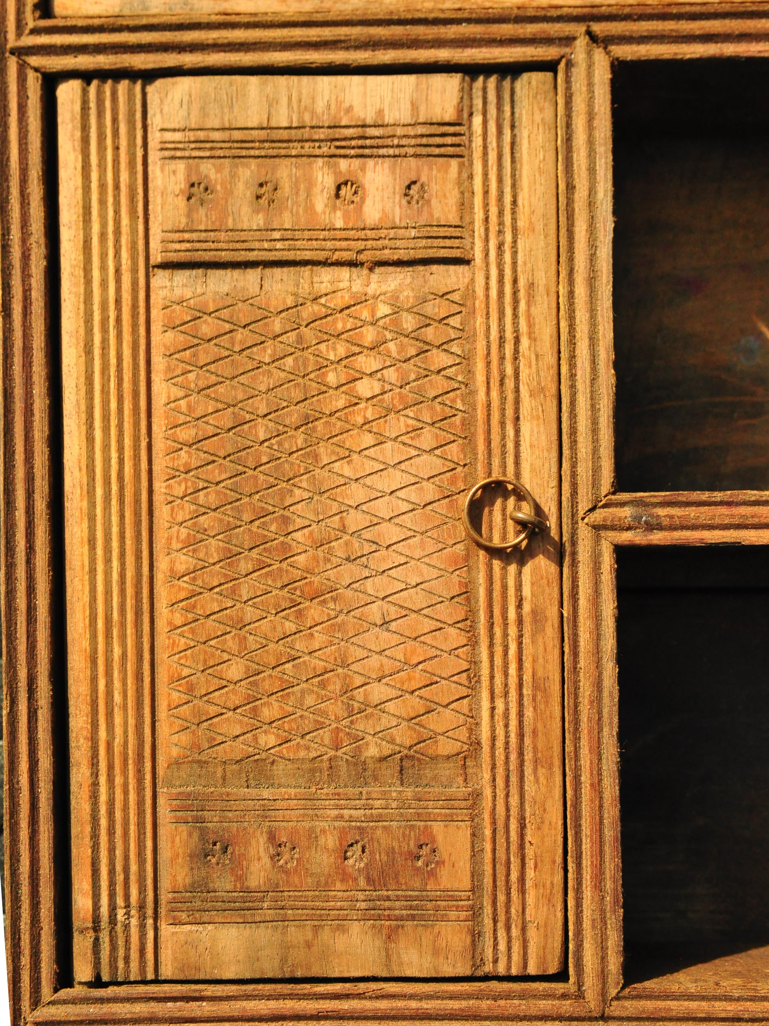 Vintage Teak Actors Chest from Burma, Early to Mid-20th Century 5