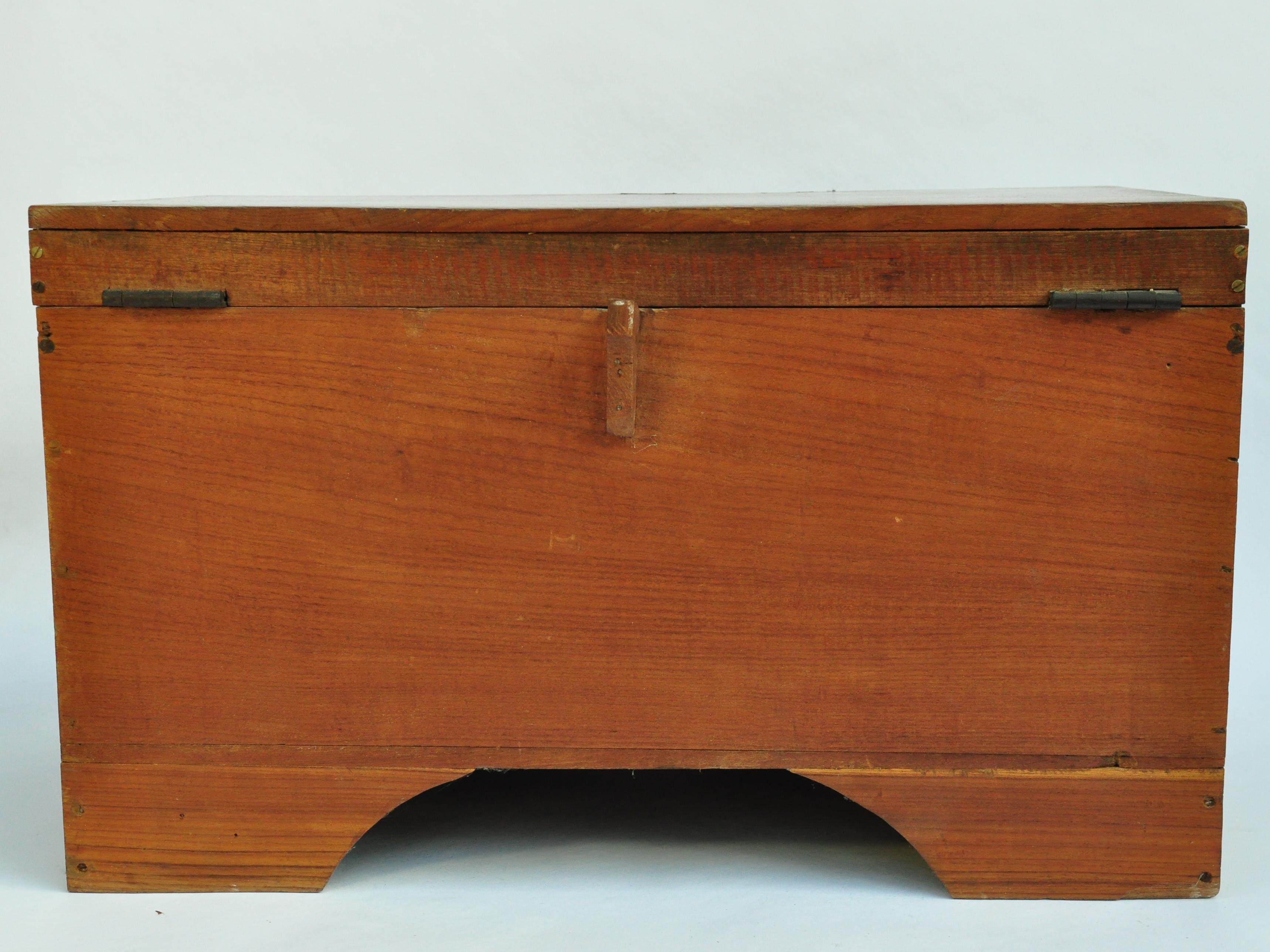 Vintage Teak Actors Chest from Burma, Early to Mid-20th Century 11