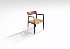 Vintage Teak Arm Chair by Niels Moller Model 57, Denmark 1960s