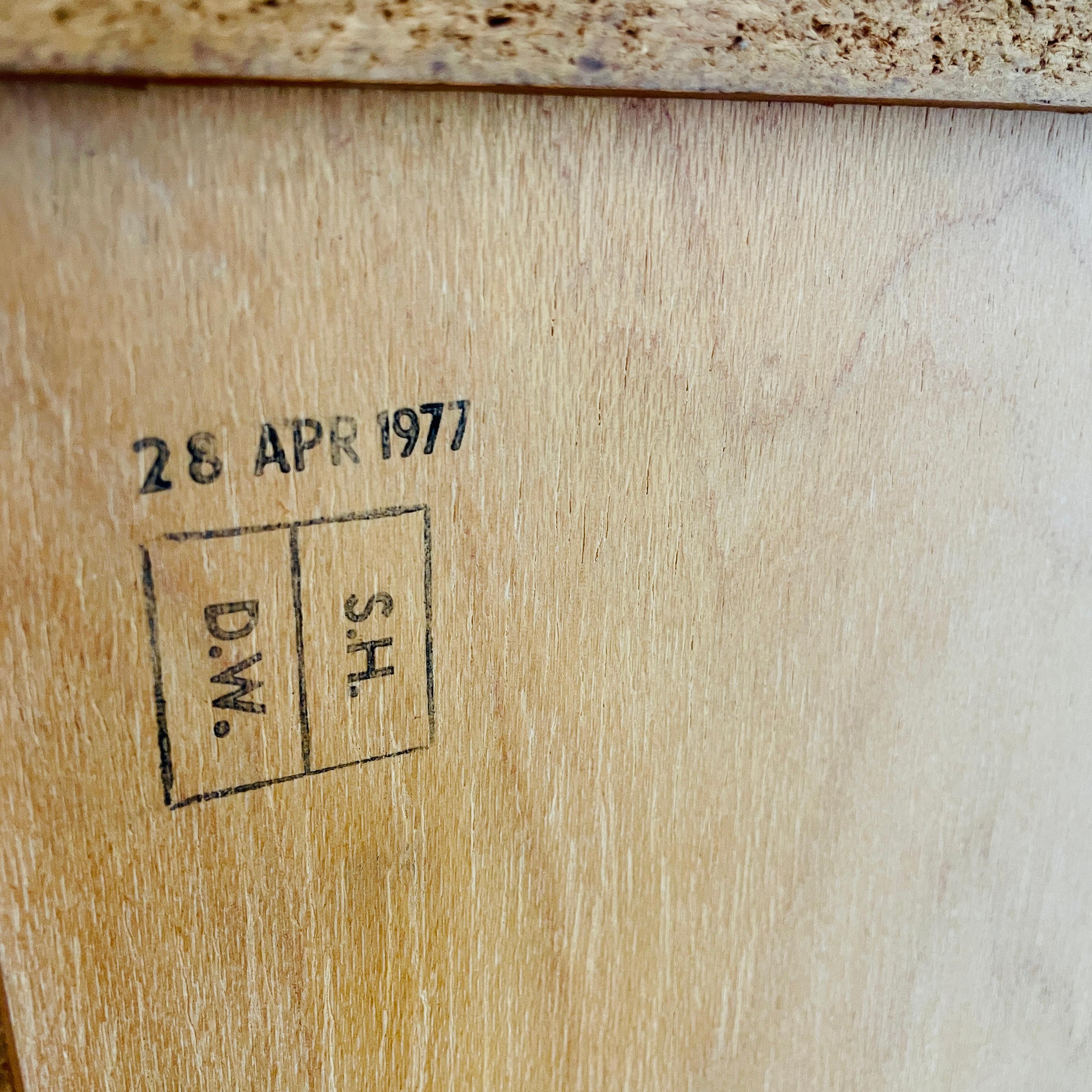 Bureau/bureau vintage en teck de Remploy, années 1970 en vente 6