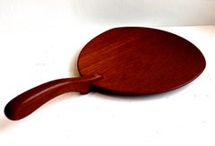 Vintage Teak "Cheese Tray" by Wiggers for Illums Bolighus, Denmark, c. 1950