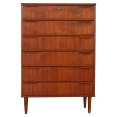 Used Teak Chest of Drawers Cabinet 60s Danish
