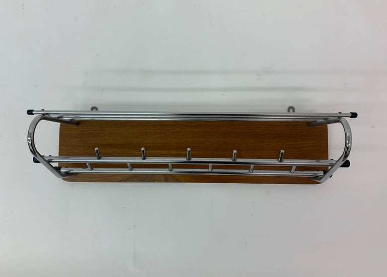 Vintage Teak Coat Rack, 1960s For Sale at 1stDibs