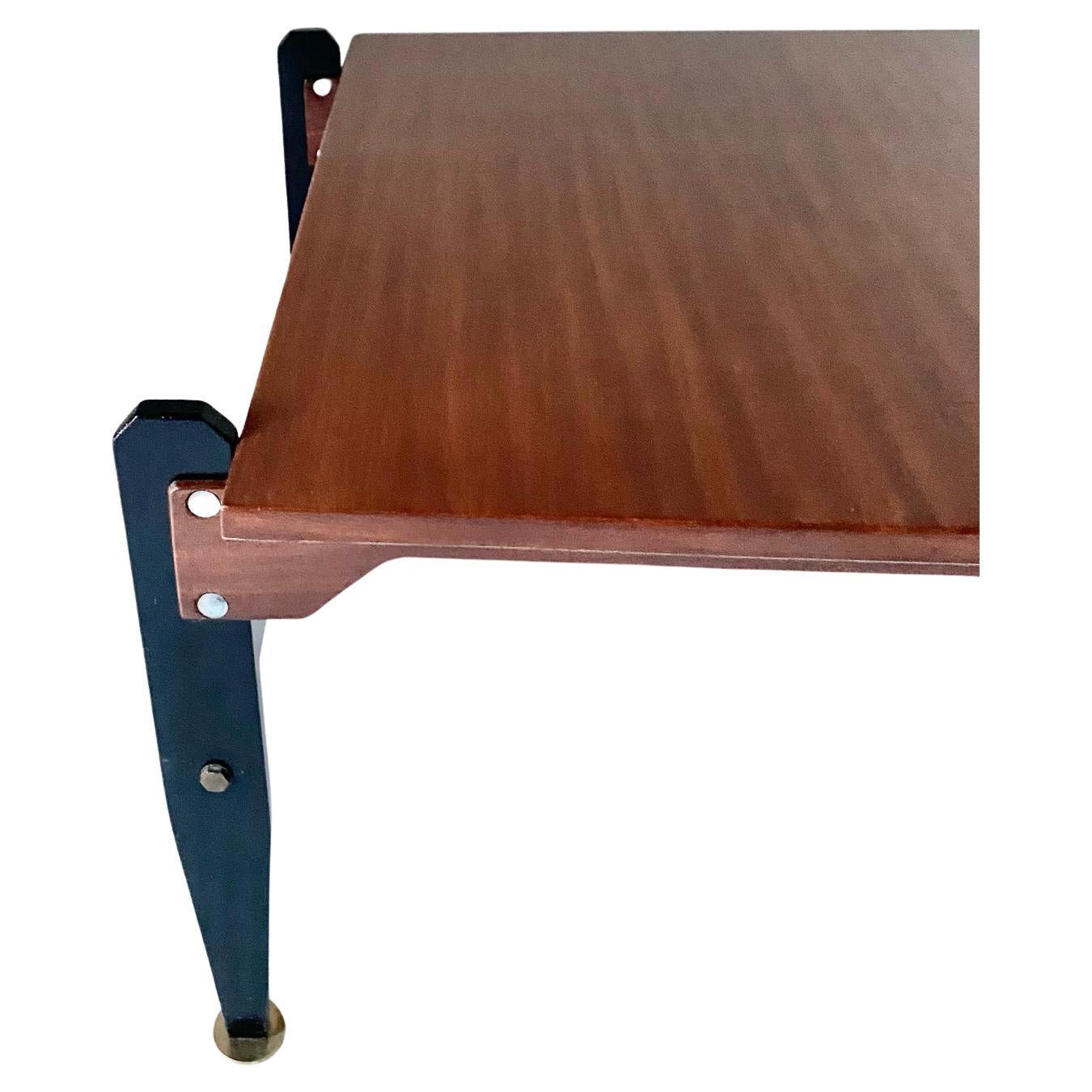 Vintage Teak Coffee Table, Scandinavia 1950s 2