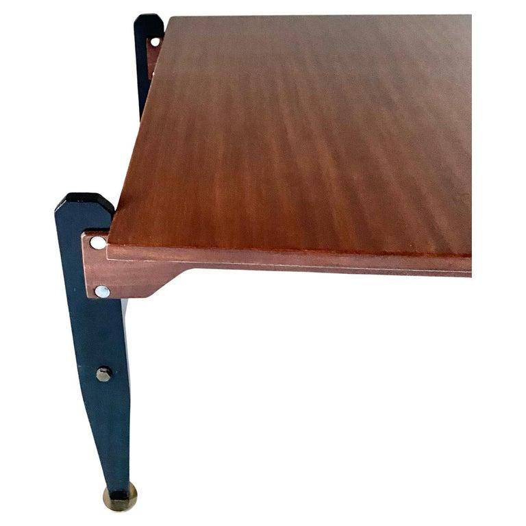 Vintage Couchtisch aus Teakholz im skandinavischen Stil im Zustand „Gut“ im Angebot in Ceglie Messapica, IT
