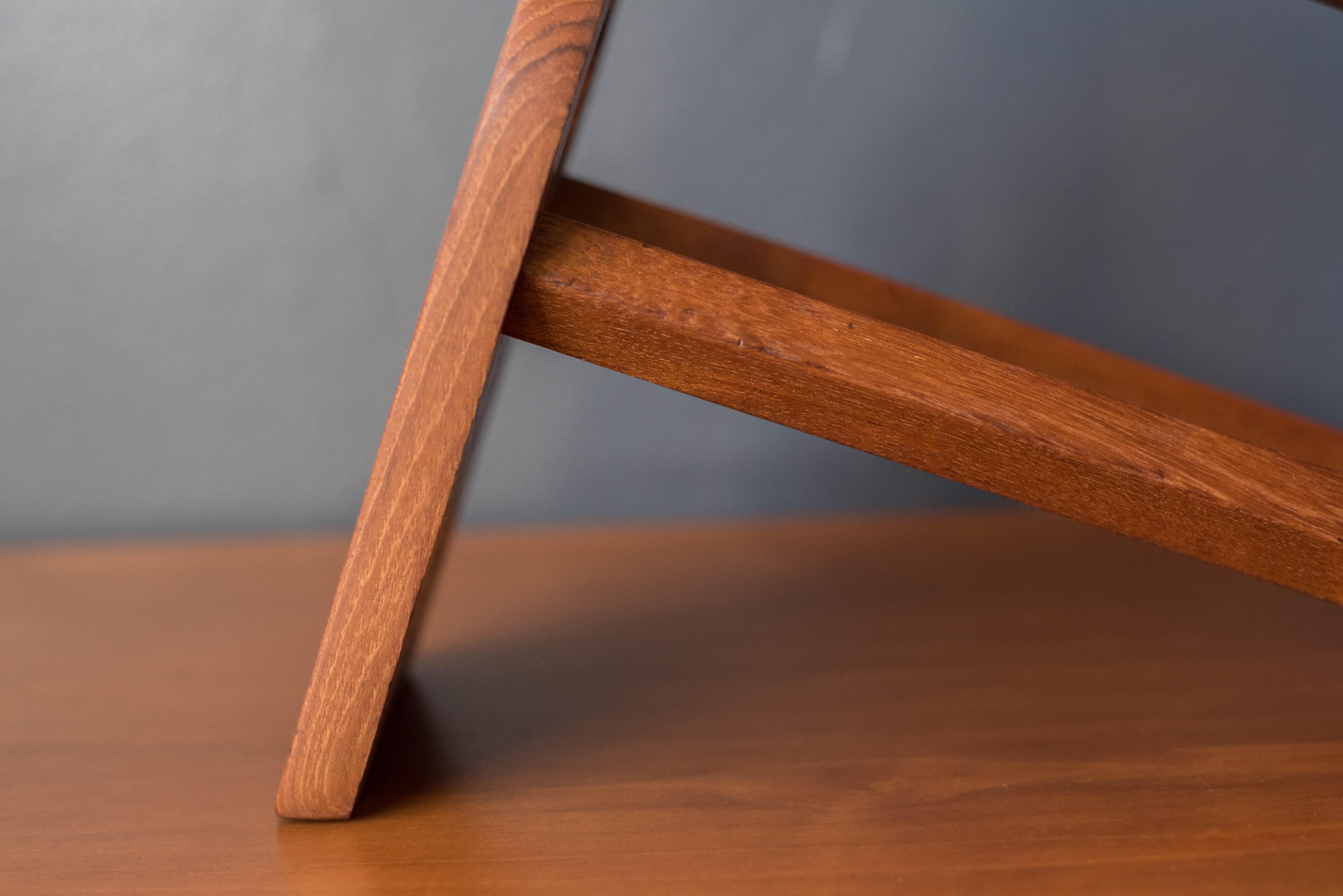 Vintage Teak Danish Jens H. Quistgaard Wine Bottle Holder for Dansk 5