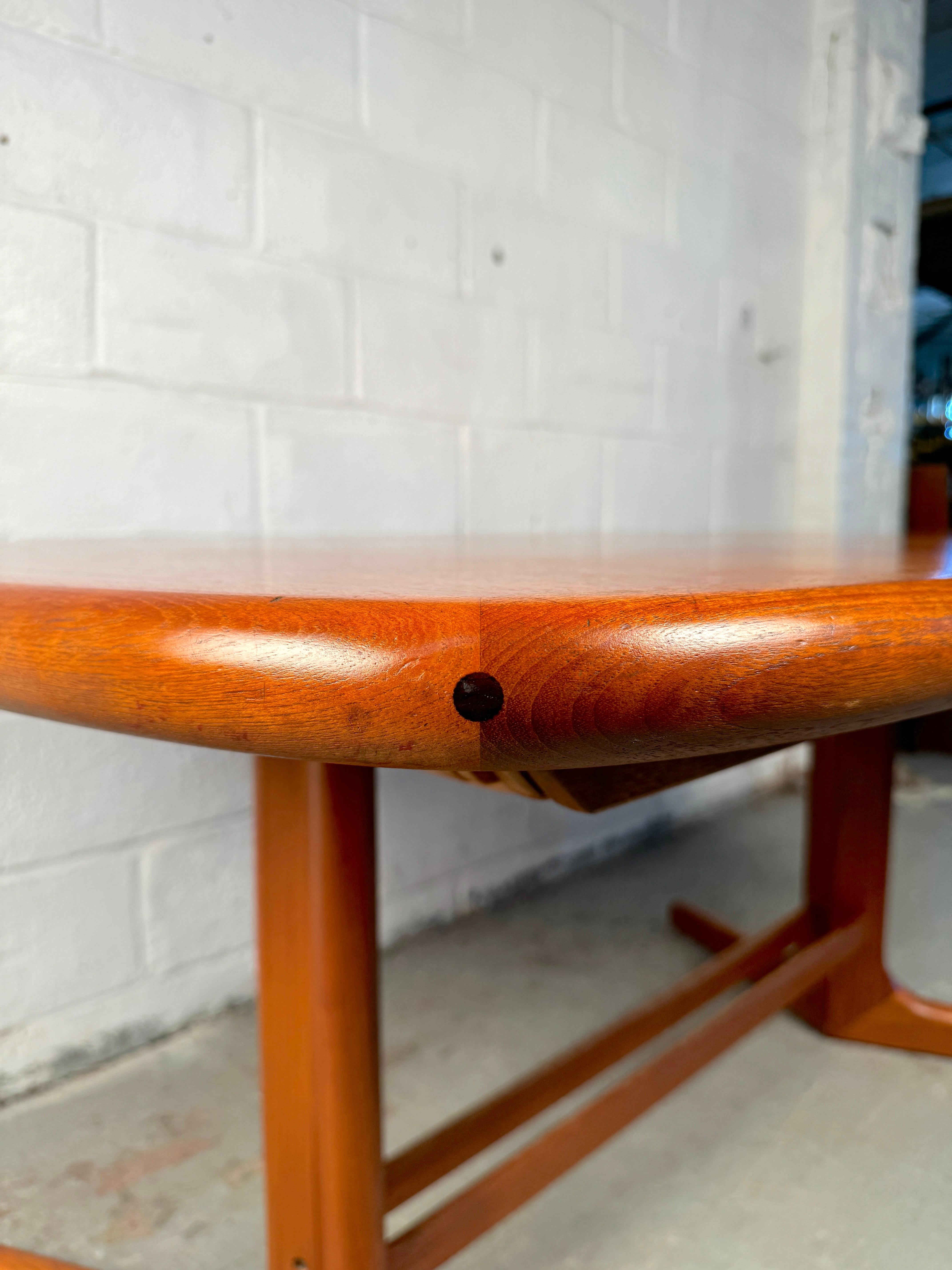 Vintage Teak Danish Leaf Table en vente 1