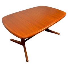 Vintage Teak Danish Leaf Table