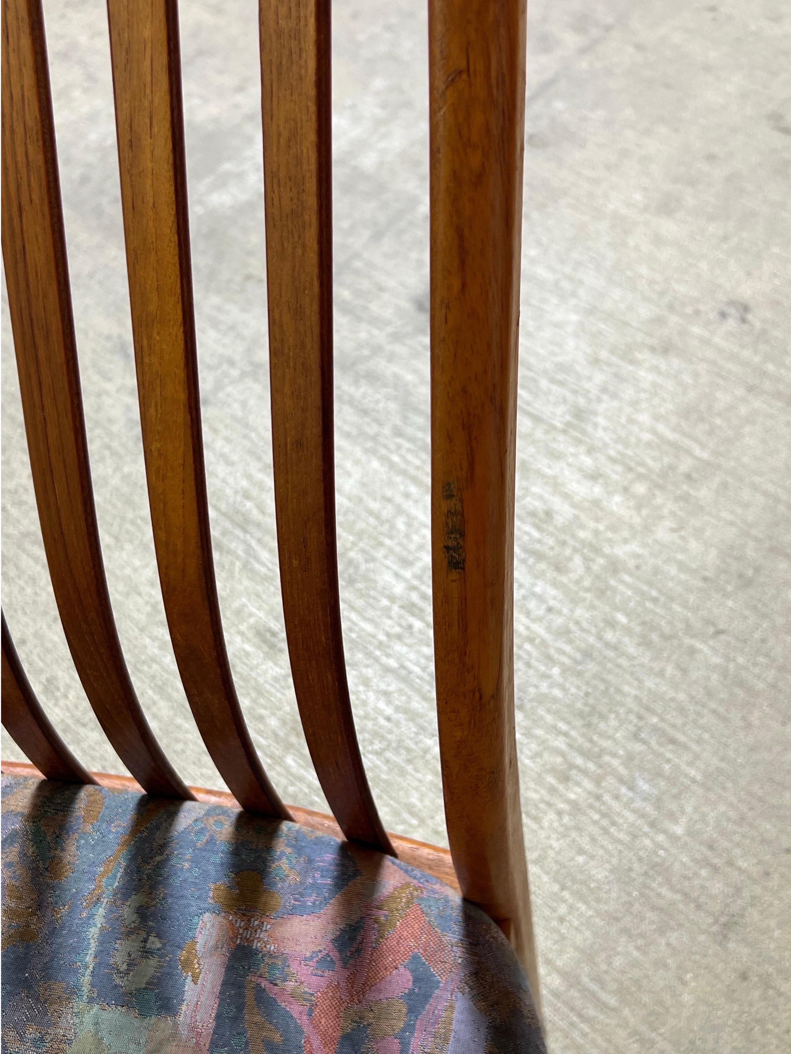 Vintage Teak Danish Modern Preben Schou Dining Chairs - Set of 6 11