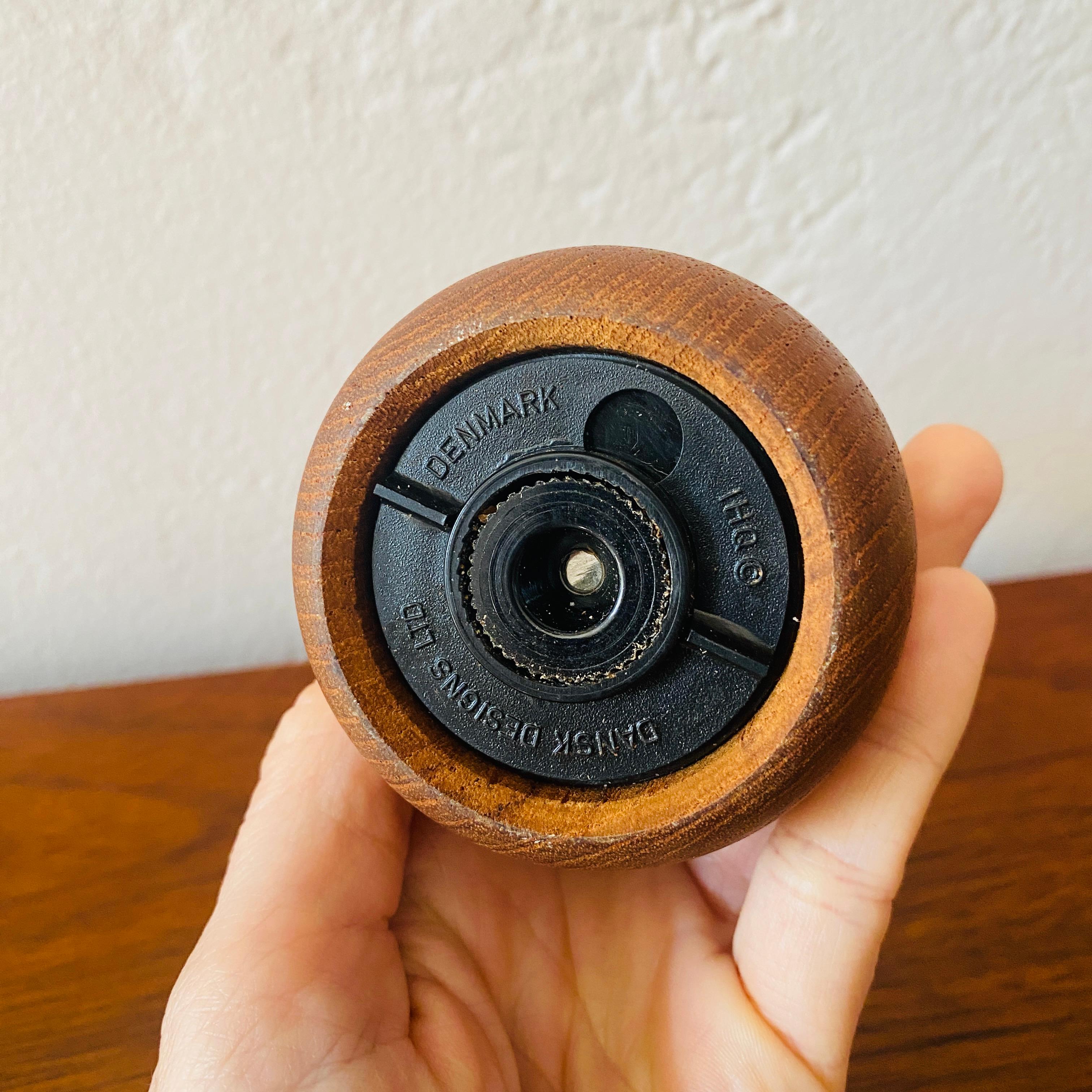 Danish Vintage Teak Dansk Salt and Pepper Mill by Jens H. Quistgaard