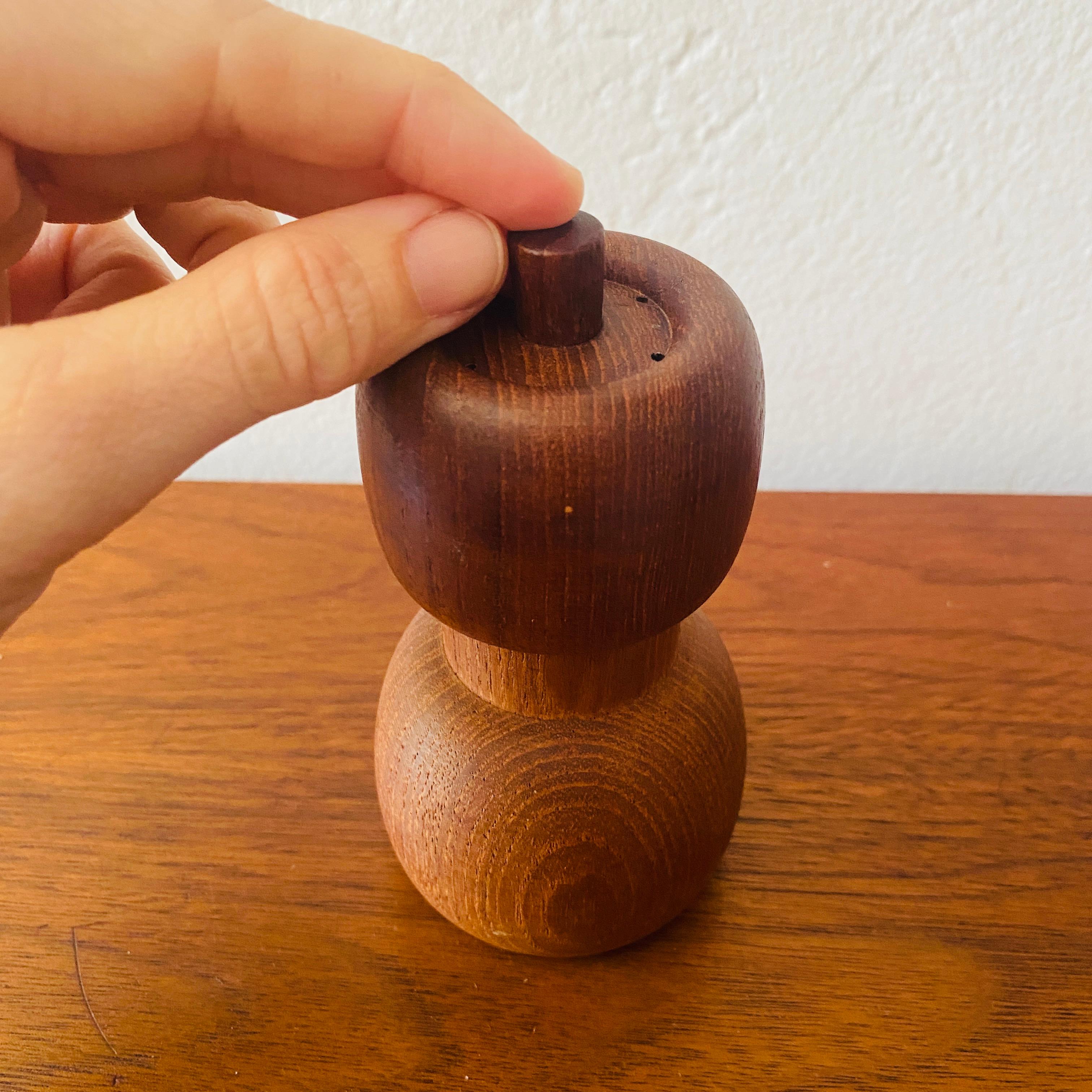 Vintage Teak Dansk Salt and Pepper Mill by Jens H. Quistgaard 1