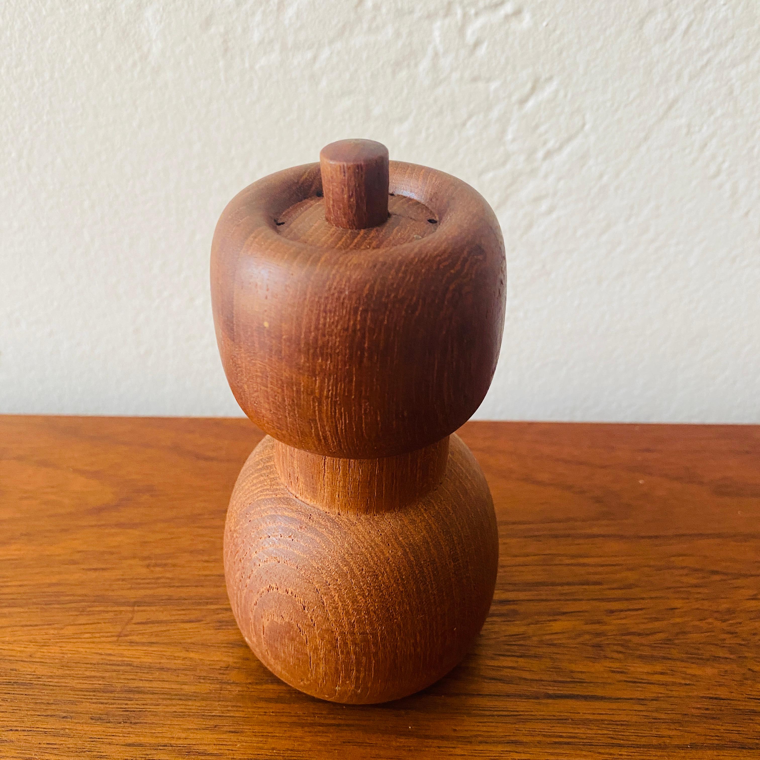 Vintage Teak Dansk Salt and Pepper Mill by Jens H. Quistgaard 2