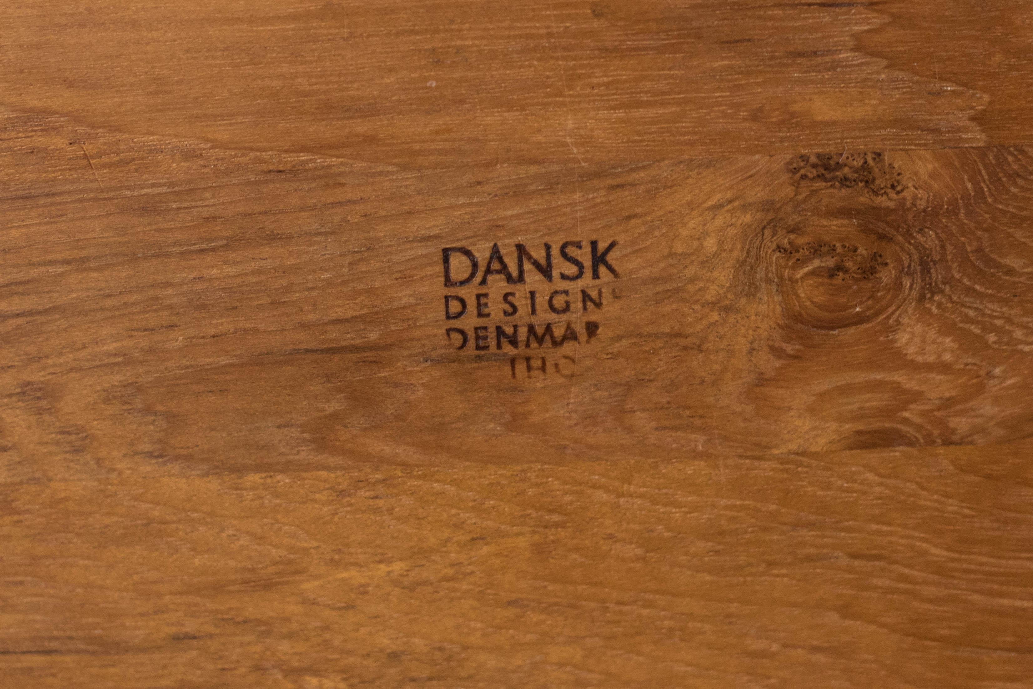 Vintage Teak Dansk Serving Tray Platter by Jens H. Quistgaard 3
