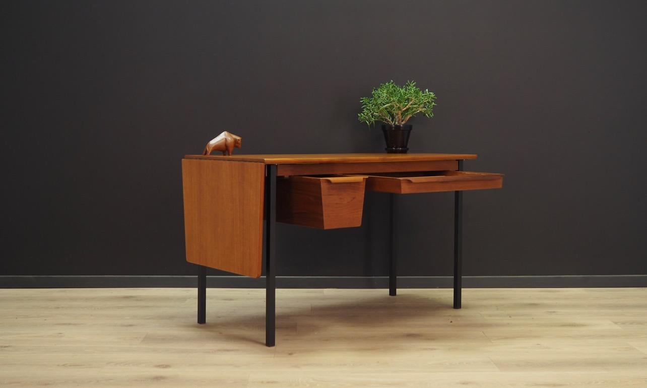 Late 20th Century Vintage Teak Desk Classic Midcentury