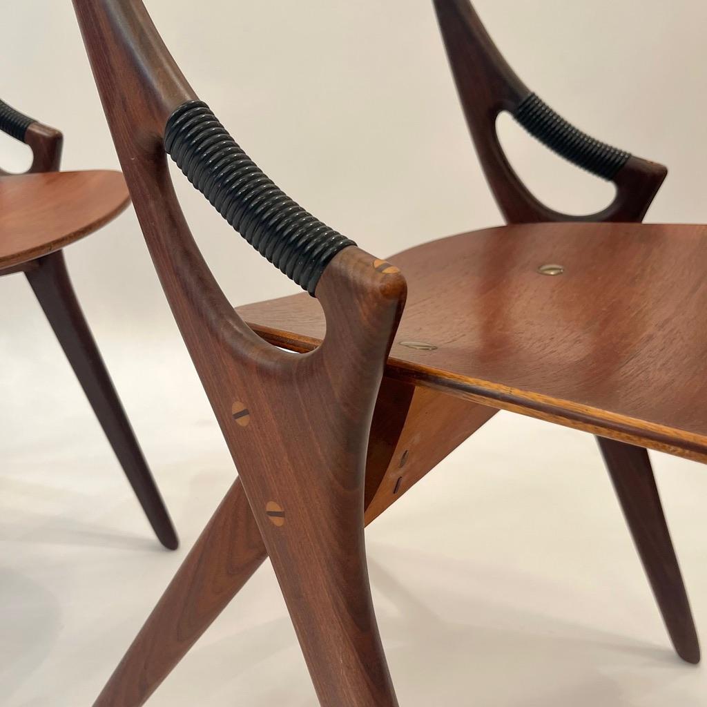 Danish Vintage Teak Dining Chair by Arne Hovmand Olsen, Denmark ca. 1950s