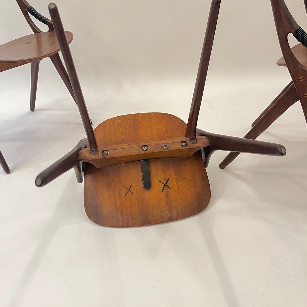 Vintage Teak Dining Chair by Arne Hovmand Olsen, Denmark ca. 1950s 2