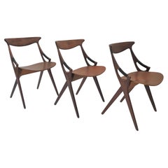 Vintage Teak Dining Chair by Arne Hovmand Olsen, Denmark ca. 1950s