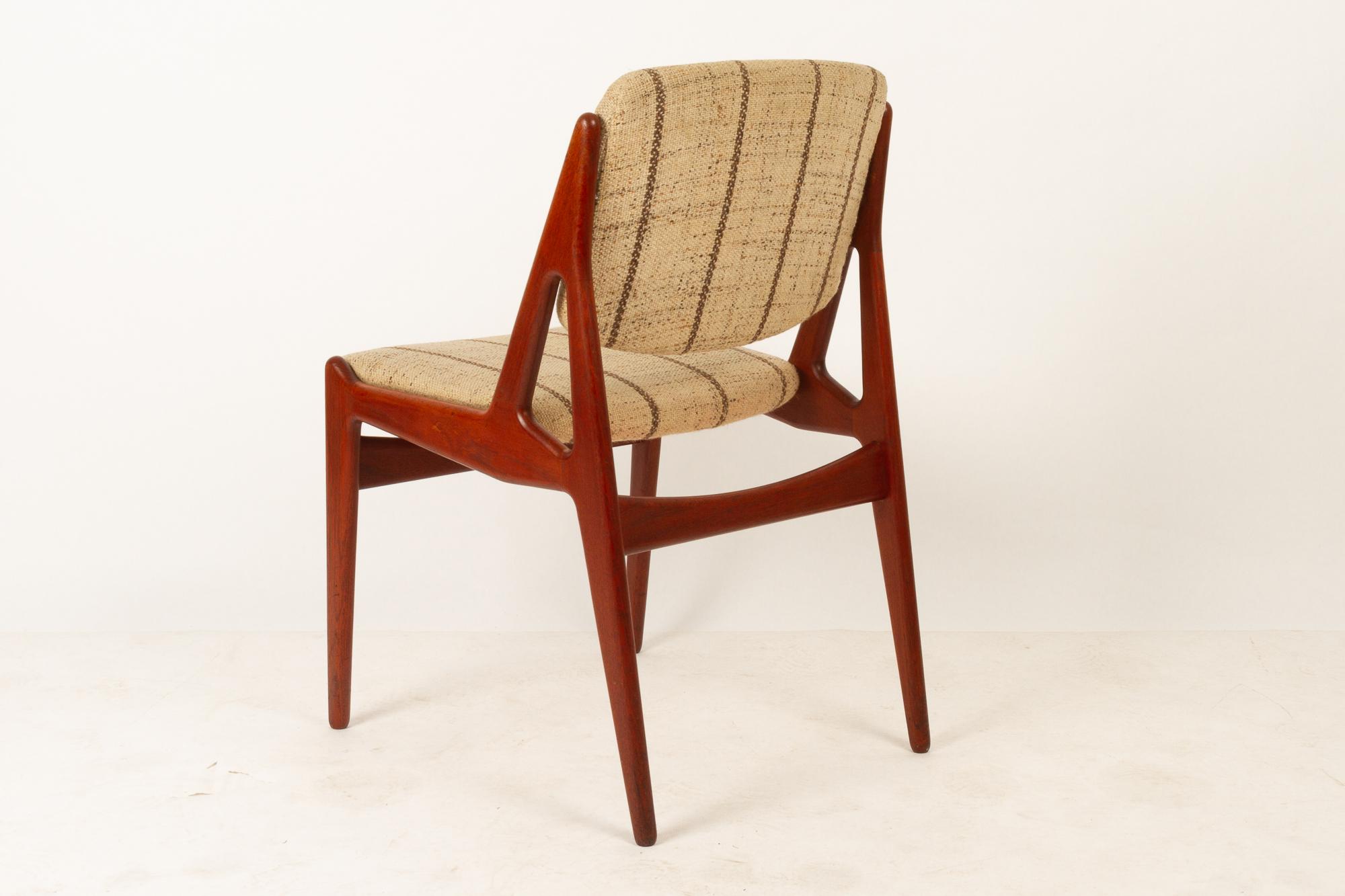 Danish Vintage Teak Dining Chair 