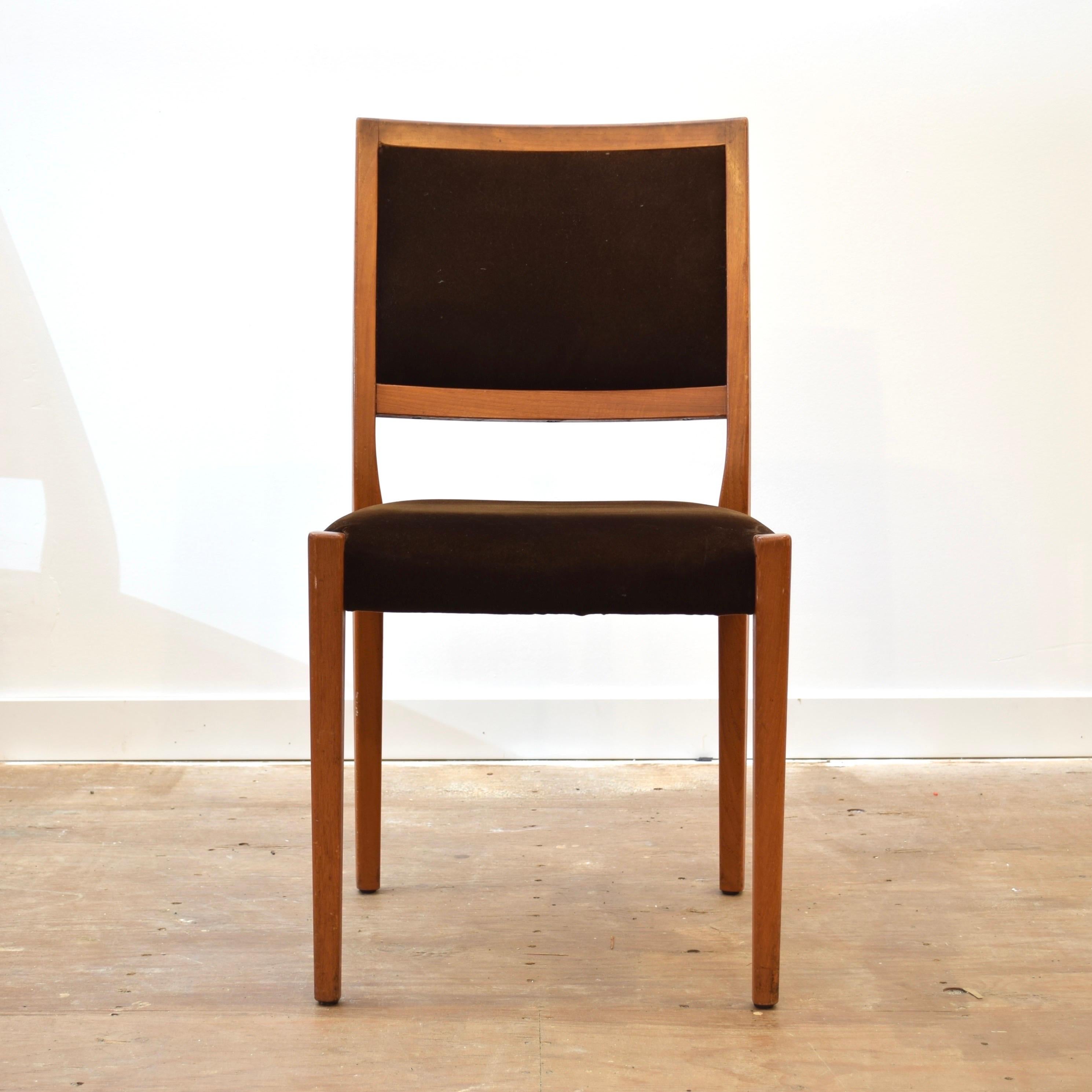Vintage Teak Dining Chair Set by Svegard Markaryd In Good Condition For Sale In Puslinch, ON