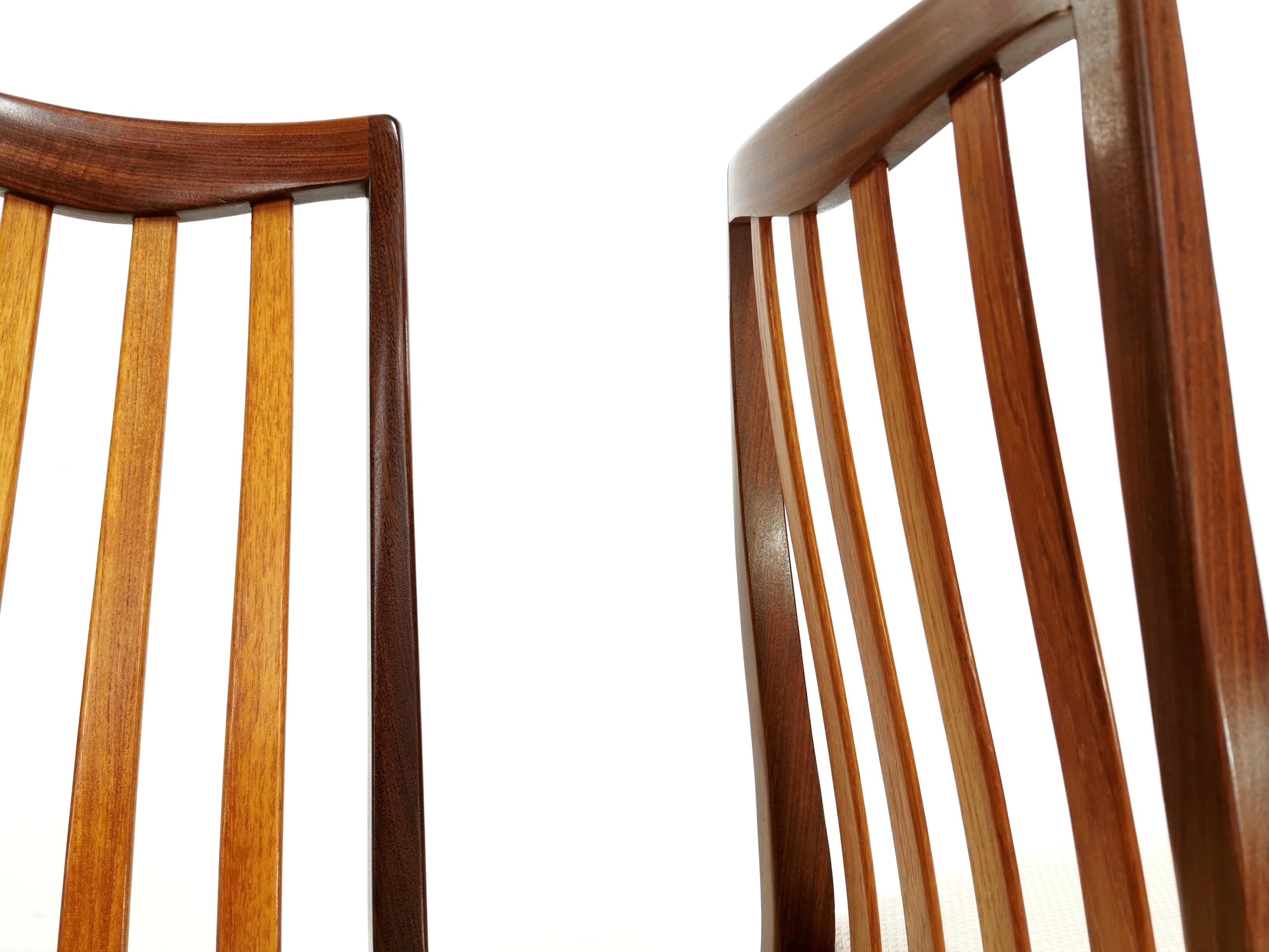 Vintage Teak Dining Chairs by Leslie Dandy for G-Plan, 1960s, Set of 4 3