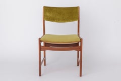 Vintage Teak Dining Chairs, Set of 4, Germany 1970s, Mid Century Modern Chairs