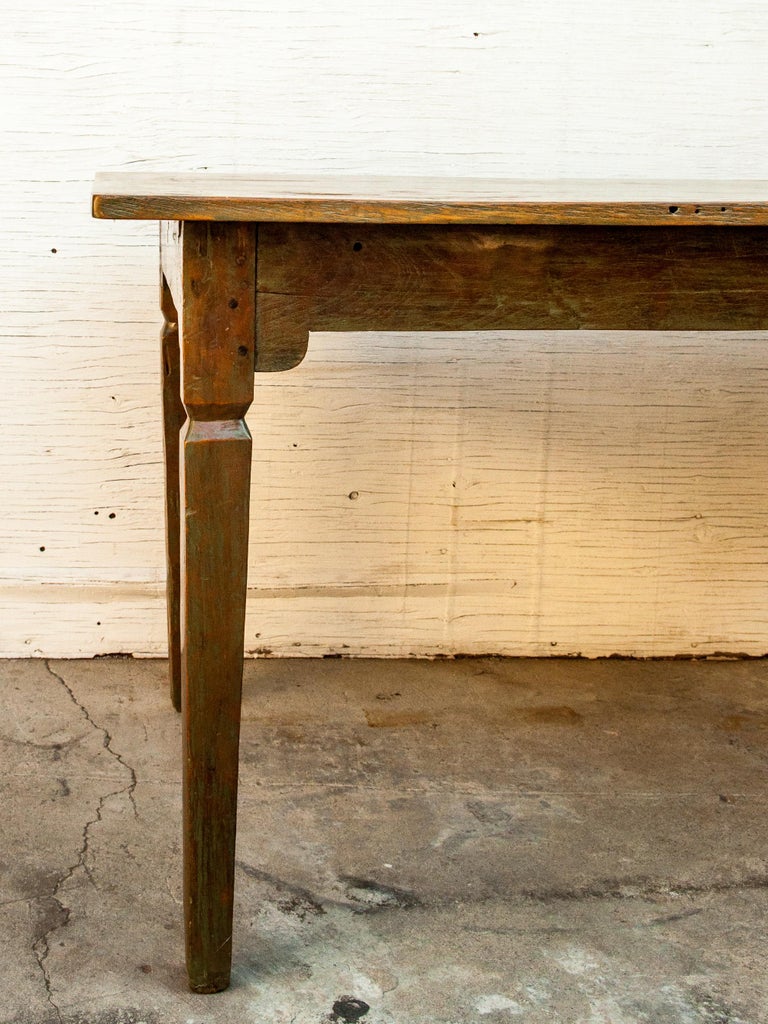 Vintage Teak Dining / Kitchen Table Java, Original Color Traces Mid ...
