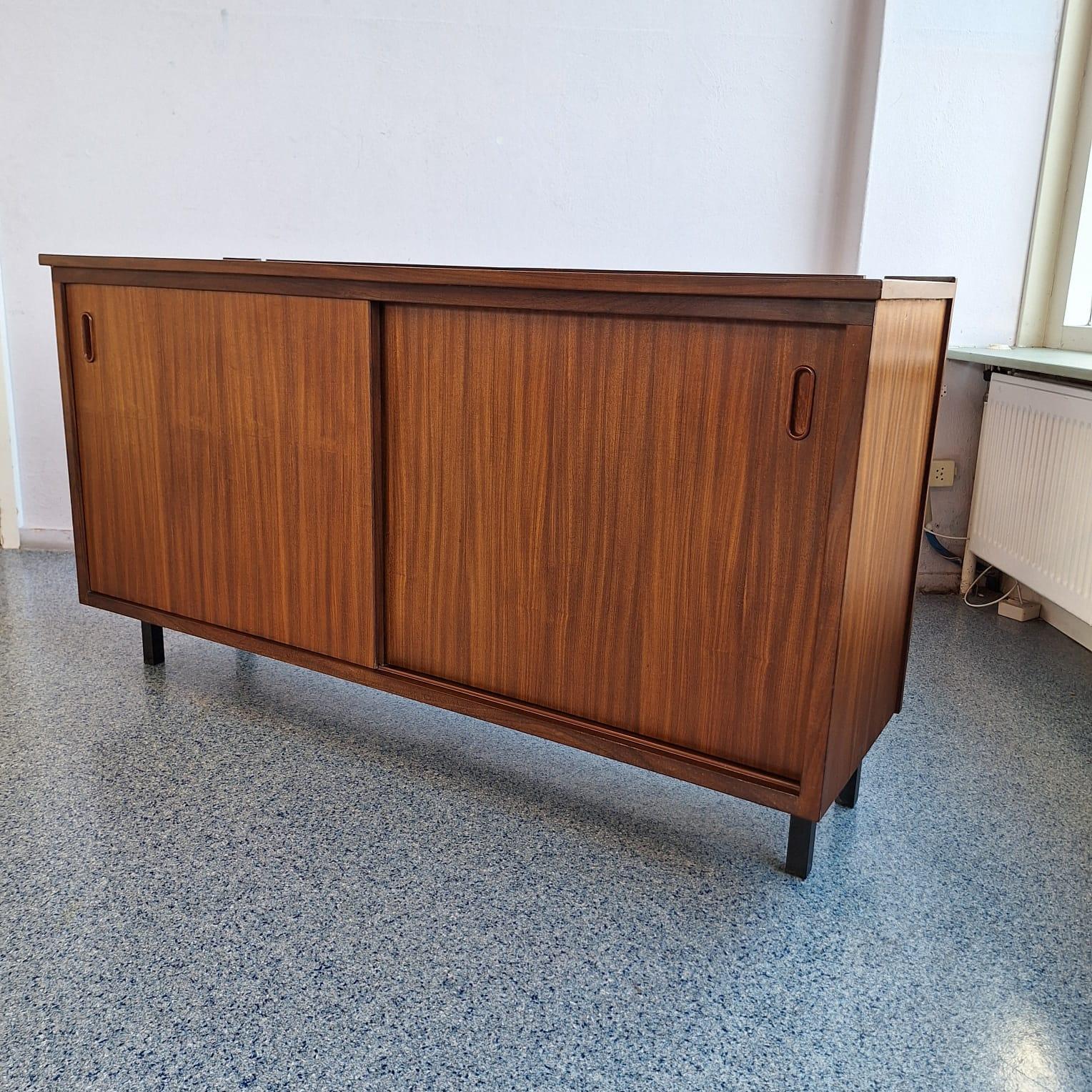 Vintage teak dresser 1960s For Sale 9