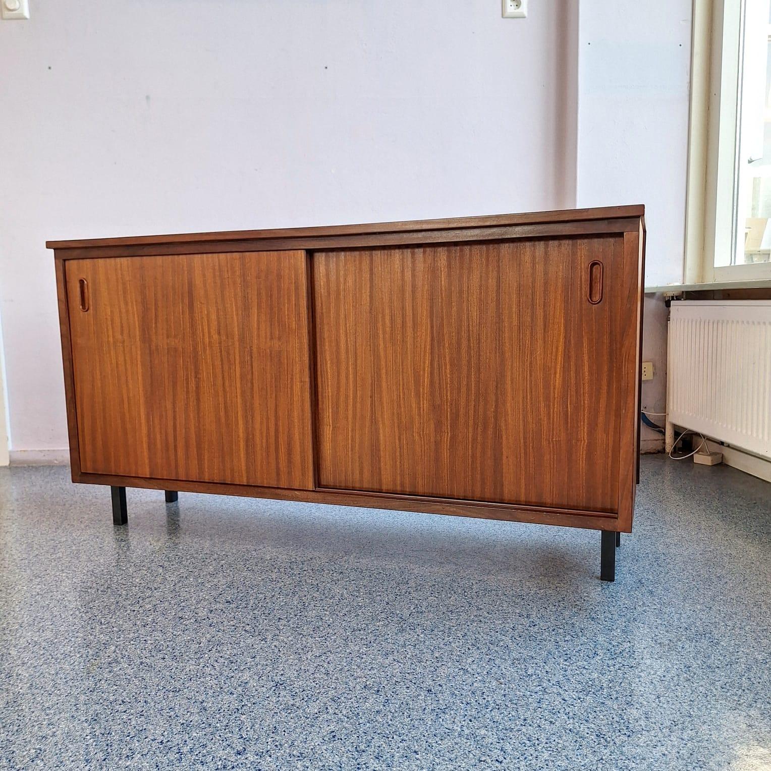 Vintage teak dresser 1960s For Sale 11