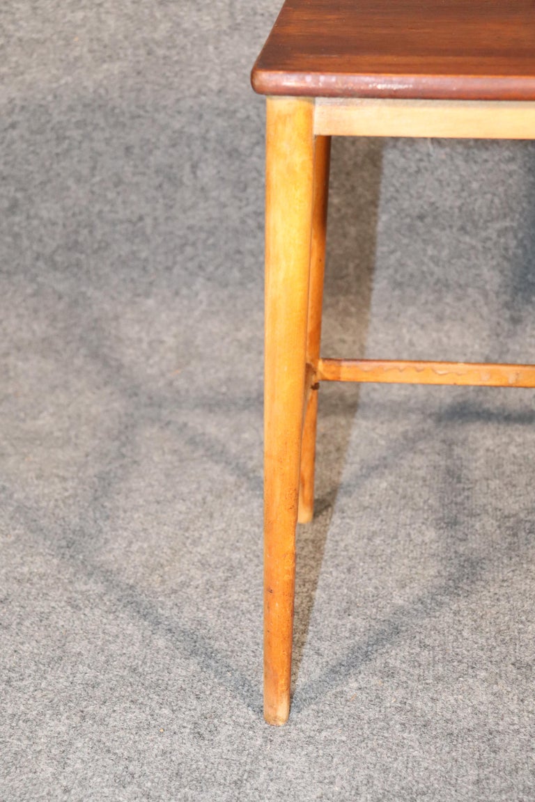 Vintage Teak End Table For Sale at 1stDibs