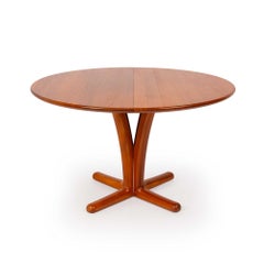 Vintage Teak Expanding Dining Table by Dyrlund