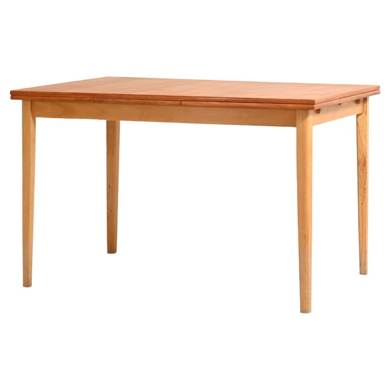 Vintage Teak Extending Table For Sale at 1stDibs