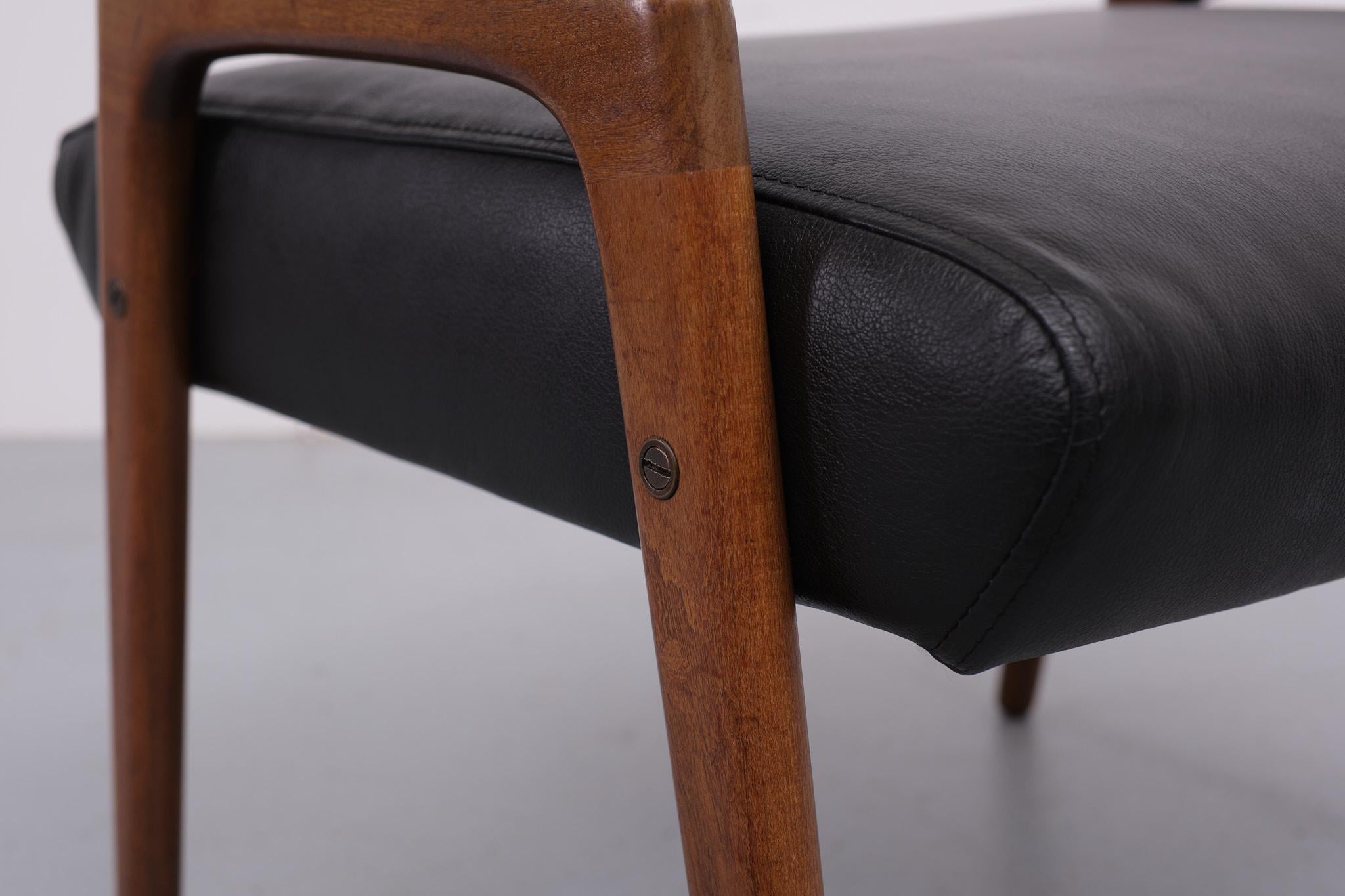 Vintage Teak foot stool, Scandinavian, 1960s 1