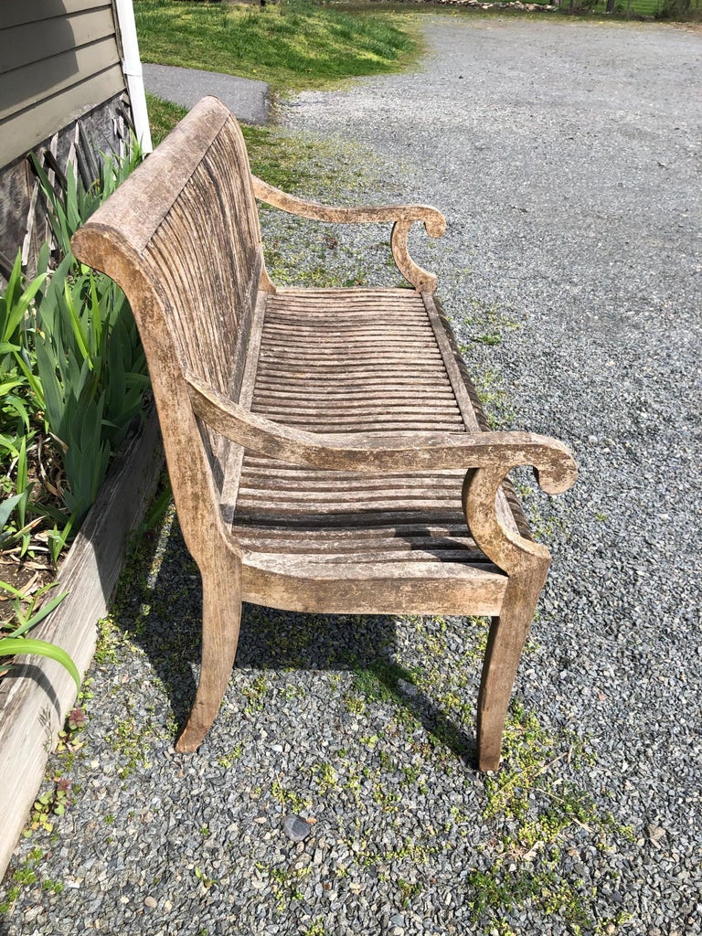 Vintage Teak Garden Bench by Smith Hawken